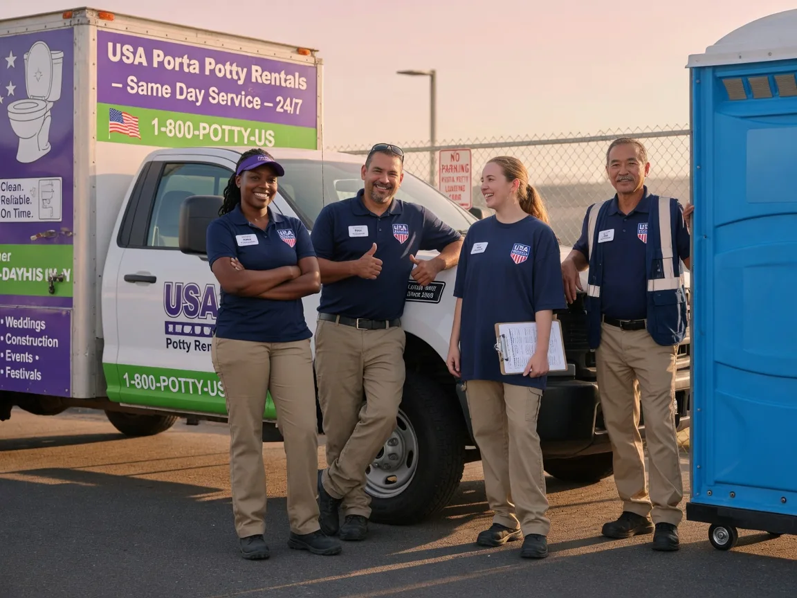 Porta Potty Rental company in Middletown, CA